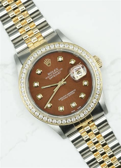 rolex 16213|rolex 16233 diamond bezel.